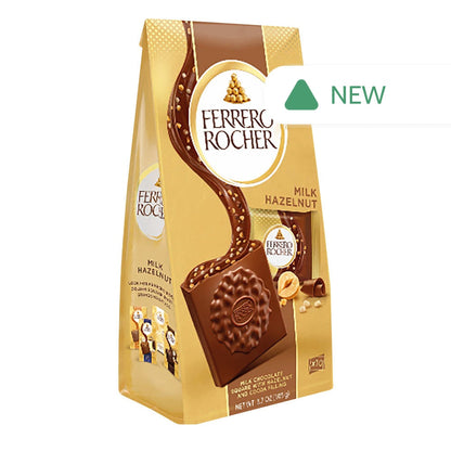 Wholesale Ferrero Rocher Milk Hazelnut Squares 3.7 Oz Bag- Bulk