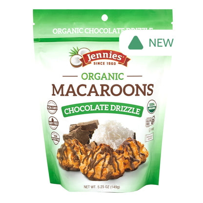 Wholesale Jennie'S - Organic Macaroon Chocolate Drizzl - 5.25Oz- Bulk