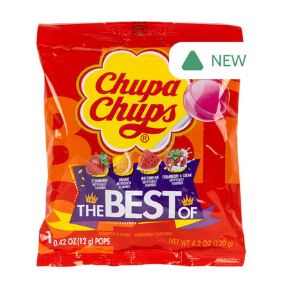 Wholesale Chupa Chups The Best Of 4.2 Oz Peg Bag- Bulk