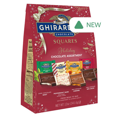 Wholesale Ghirardelli Holiday Squares Assortment 12 Oz Bag- Bulk