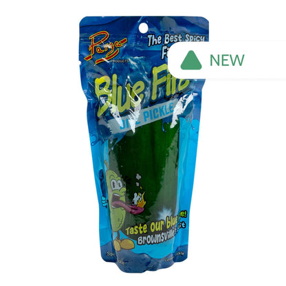 Wholesale Parga Blue Fire Dill Pickle Pouch- Bulk