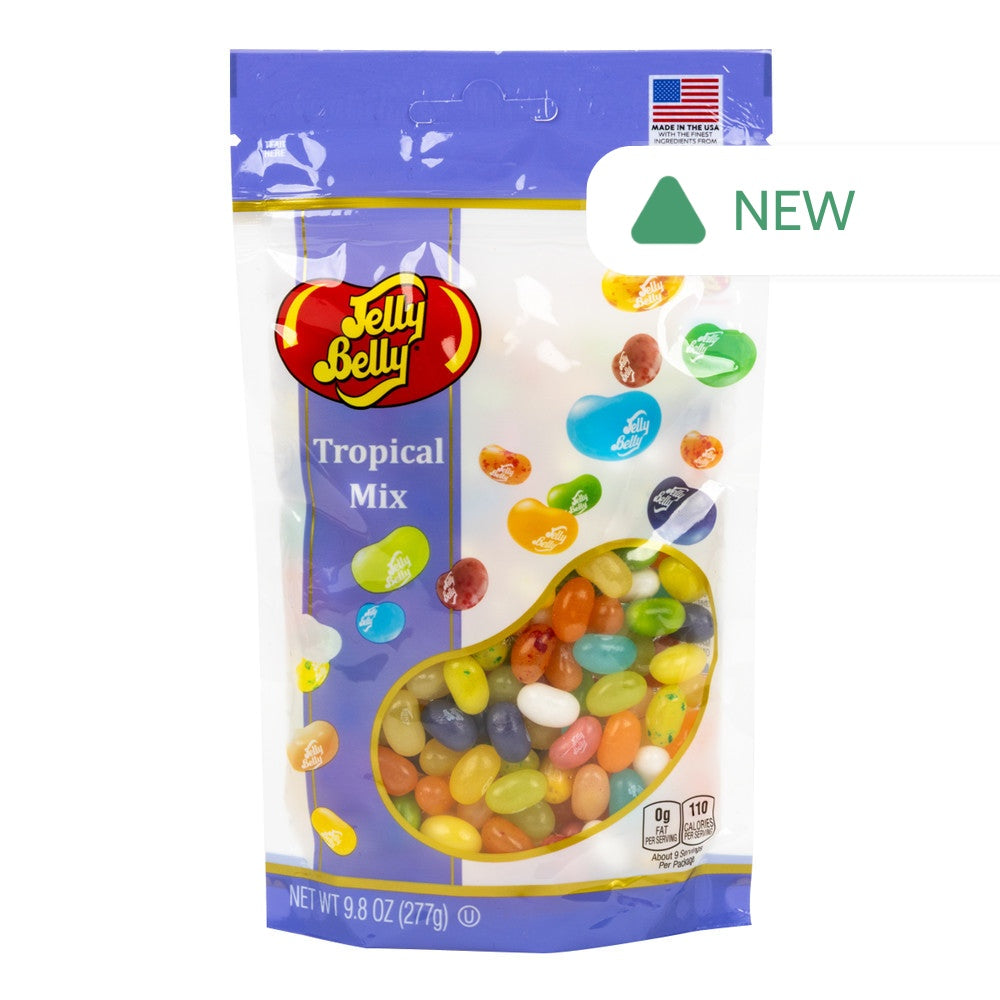 Wholesale Jelly Belly Tropical Mix 9.8 Oz Pouch- Bulk