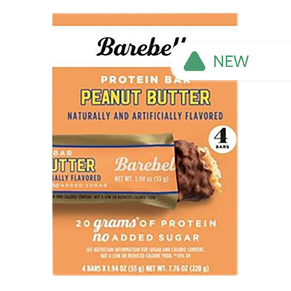 Wholesale Barebells - Peanut Butter Bars(4Ct) - 7.76Oz- Bulk