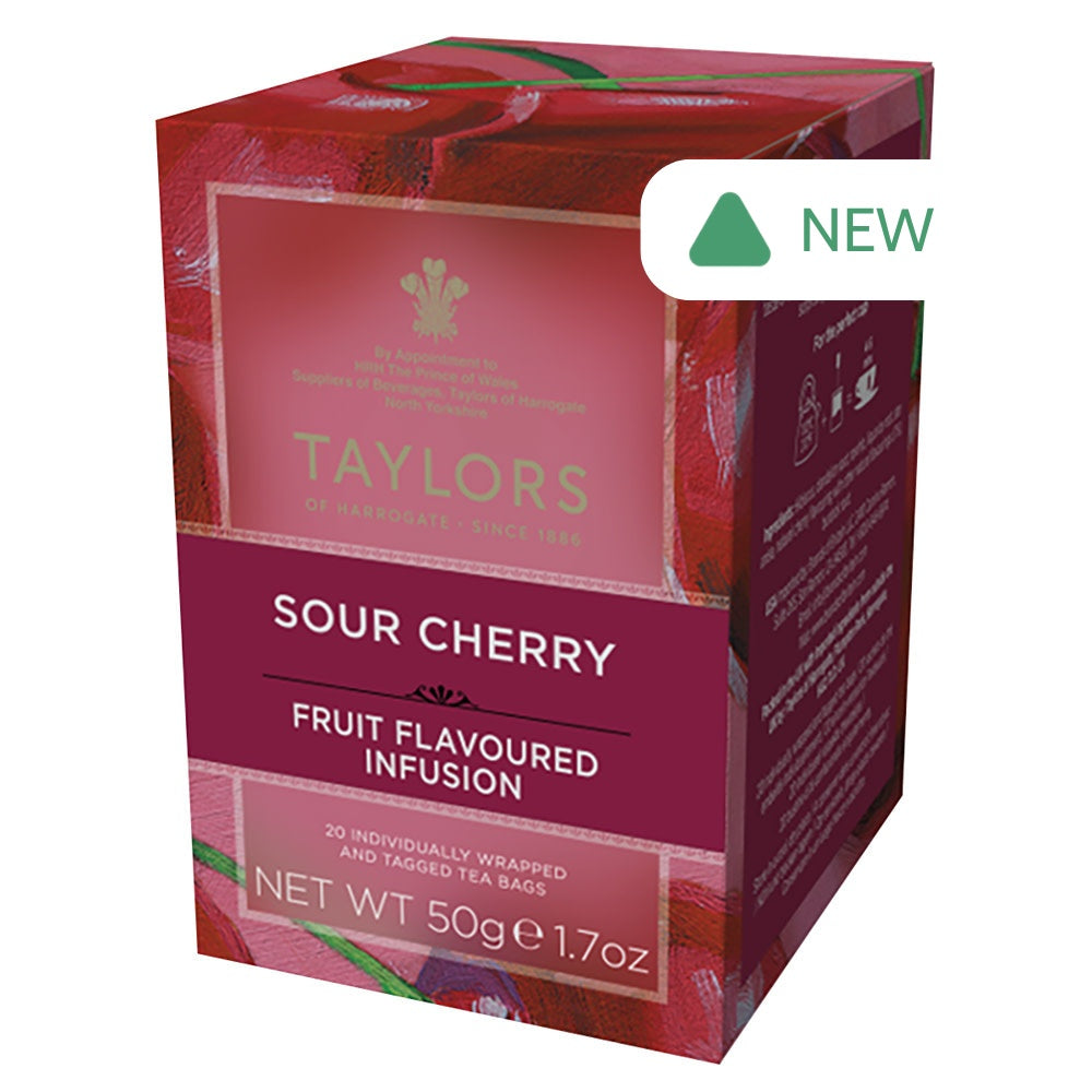 Wholesale Taylors Of Harrogate - Sour Cherry Infusion - 20Ct- Bulk