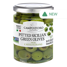 Wholesale Campo D'Oro - Pittedsicilin Green Olives - 10.6Oz- Bulk