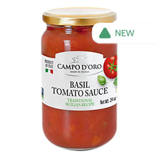 Wholesale Campo D'Oro - Tomoato Basil Sauce - 24Oz- Bulk