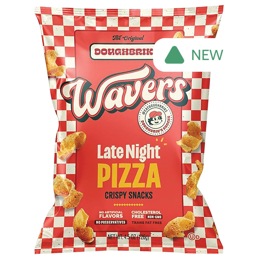 Wholesale Doughbrik'S Wavers - Late Night Pizza - 4.5Oz- Bulk