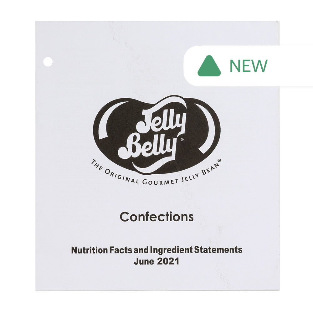 Wholesale Jelly Belly Confections Nutrition Facts Booklet- Bulk