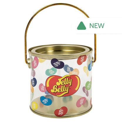 Wholesale Jelly Belly Clear Pail- Bulk