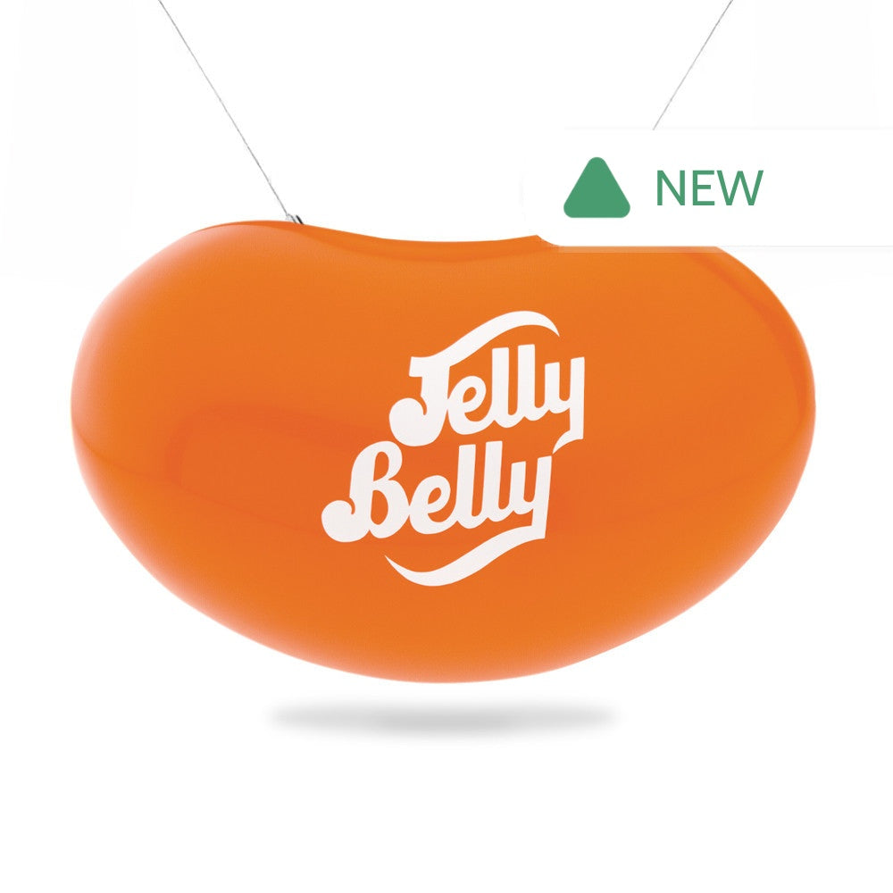 Wholesale Jelly Belly 15” 3D Hanging Bean Orange- Bulk