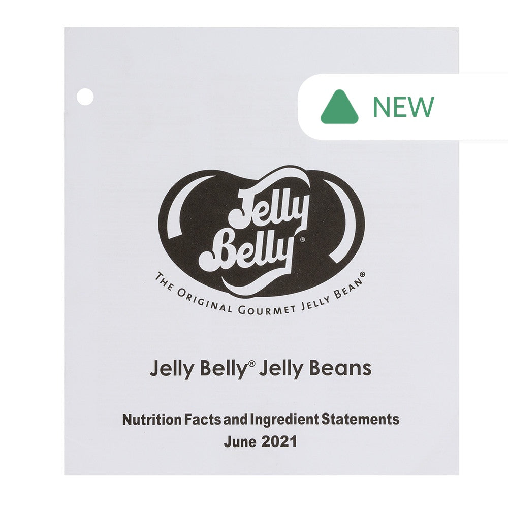 Wholesale Jelly Belly Jelly Beans Nutrition Facts Booklet- Bulk