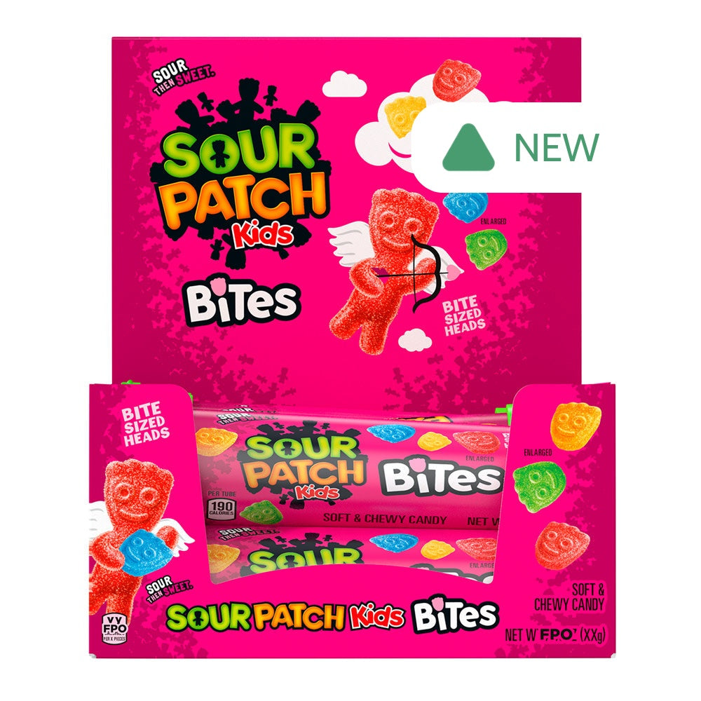 Wholesale Sour Patch Kids Bites Valentine'S 1.8 Oz Tube- Bulk