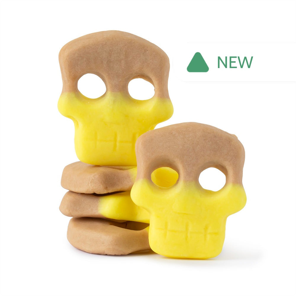 Wholesale Swedish Style Skulls Banana Toffee- Bulk
