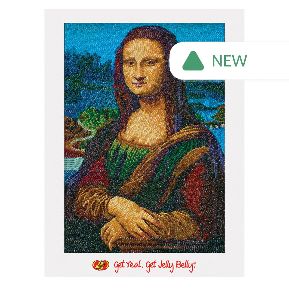 Wholesale Jelly Belly Mona Lisa Bean Poster 18X24”- Bulk