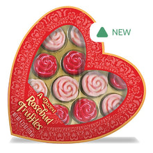 Wholesale Rosebud Caramel Truffle 4.23 Oz Heart Box- Bulk