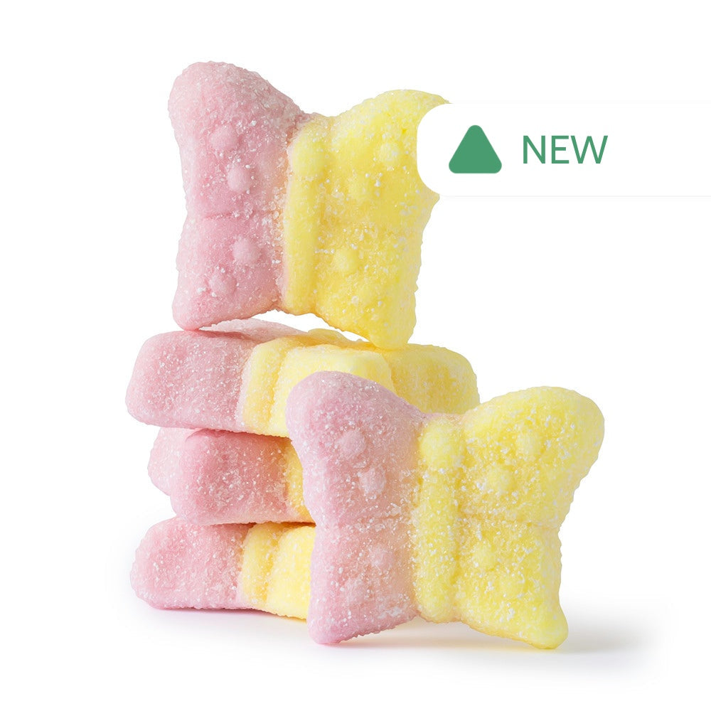 Wholesale Swedish Style Butterflies Sour Tutti Frutti- Bulk