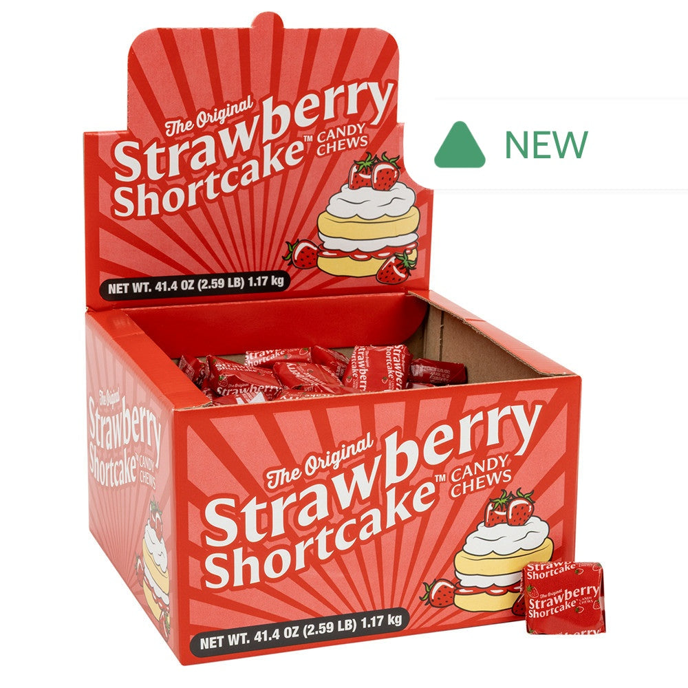 Wholesale The Original Strawberry Shortcake Candy Chews- Bulk