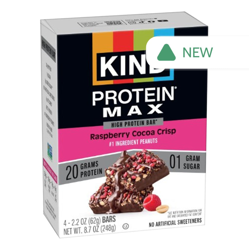 Wholesale Kind - Protein Max - Raspberr Coco(4Ct) - 8.7Oz- Bulk