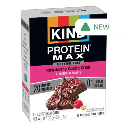 Wholesale Kind - Protein Max - Raspberr Coco(4Ct) - 8.7Oz- Bulk