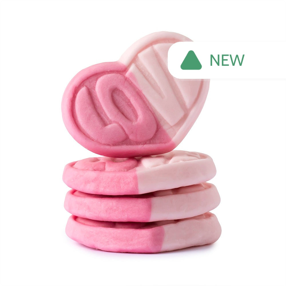 Wholesale Swedish Style Hearts Strawberry Vanilla- Bulk