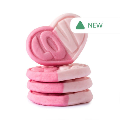 Wholesale Swedish Style Hearts Strawberry Vanilla- Bulk