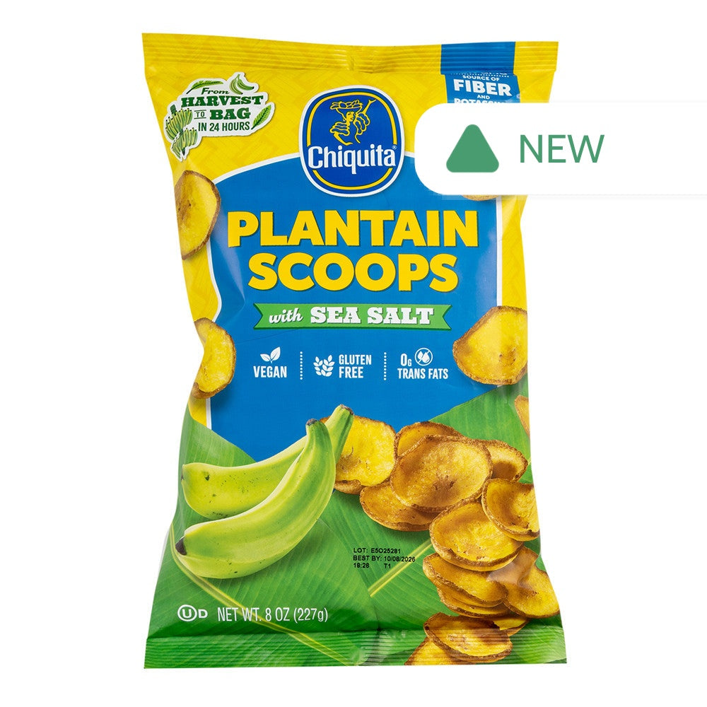 Wholesale Chiquita - Plantain Scoops - Sea Salt - 8Oz- Bulk