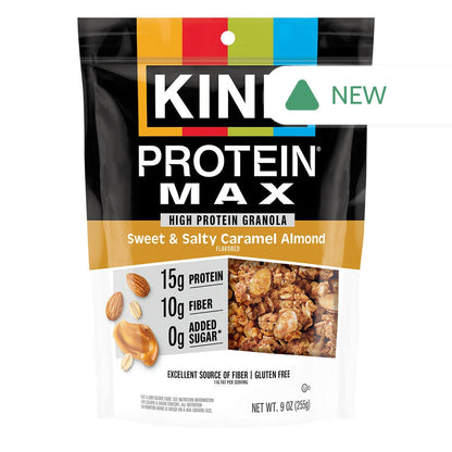 Wholesale Kind - Protein Granola Caramel Almond - 9Oz- Bulk