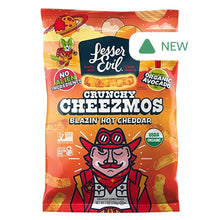Wholesale Lesser Evil - Cheezmos - Blazin Hotcheddar - 7Oz- Bulk