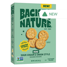 Wholesale Back To Nature - Sour Cream &Onion Mini Crack - 5Oz- Bulk
