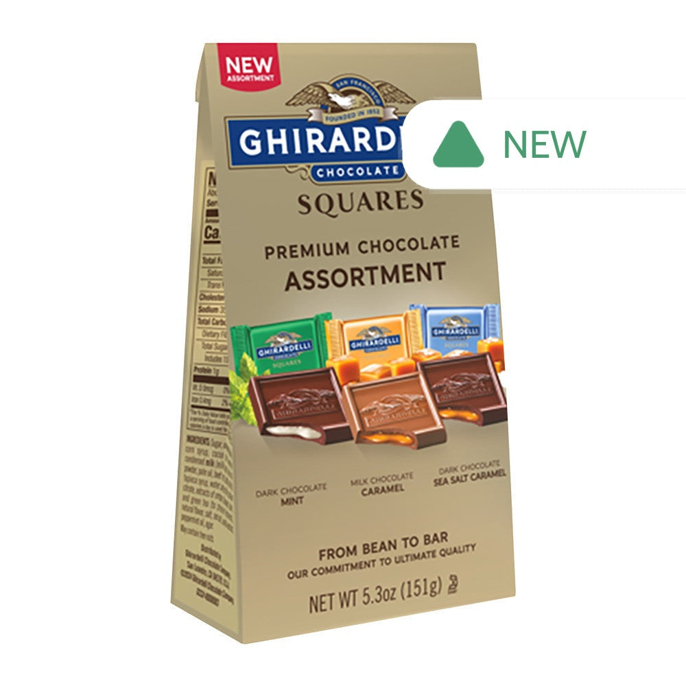 Wholesale Ghirardelli - Sub - Assorted Squares - 5.3Oz- Bulk