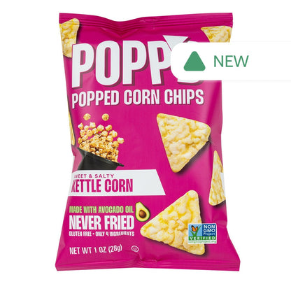 Wholesale Popp'D - Popcorn Chips Kettle Corn - 1Oz- Bulk