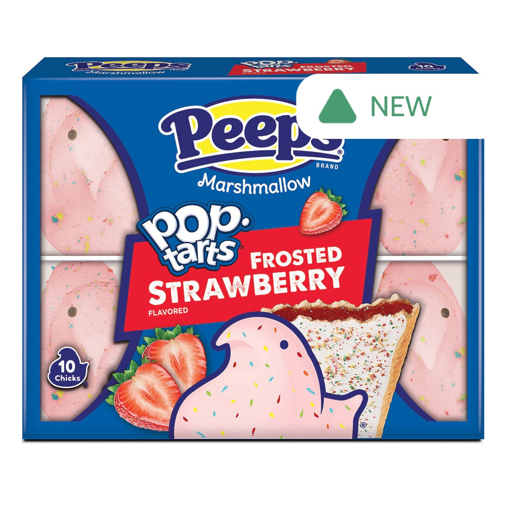 Wholesale Pop Tarts Peeps Frosted Strawberry 3 Oz Tray- Bulk