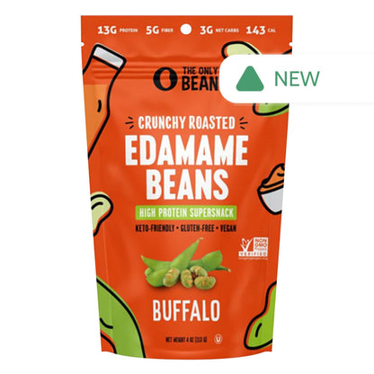 Wholesale The Only Bean - Edamame - Buffalo - 4Oz- Bulk