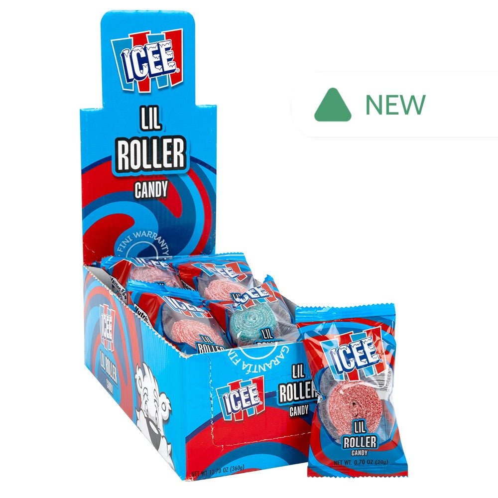Wholesale Icee Lil Roller Candy Belt 0.71 Oz- Bulk
