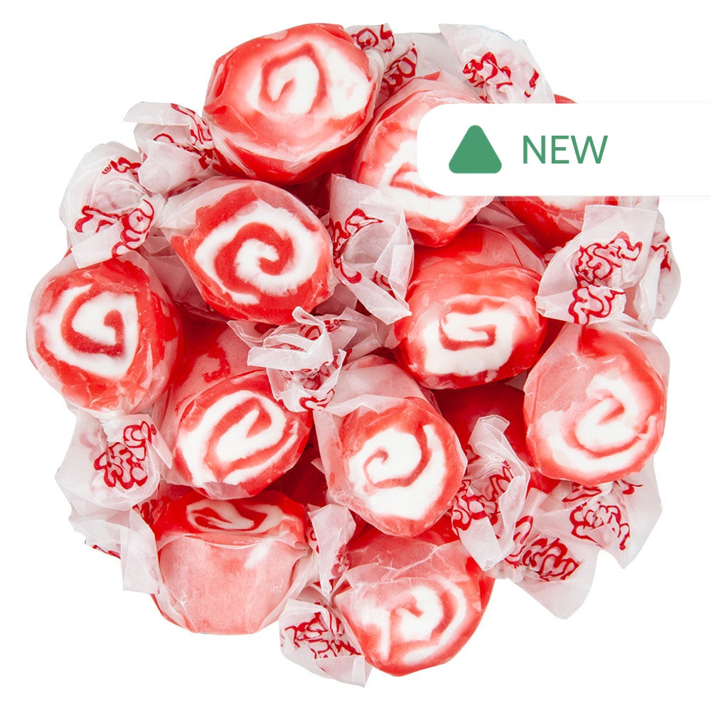 Wholesale Taffy Town Salt Water Taffy Red Licorice Swirls- Bulk
