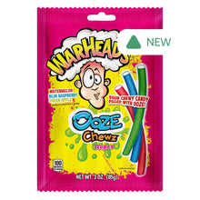 Wholesale Warheads Ooze Chewz Ropes 3 Oz Peg Bag- Bulk