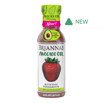 Wholesale Brianna'S - Avocado Oil Blush Wine Vinaigrette - 10Oz- Bulk
