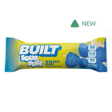 Wholesale Built - Puff Sour Protein Bar Blue Raspberry - 1.4Oz- Bulk