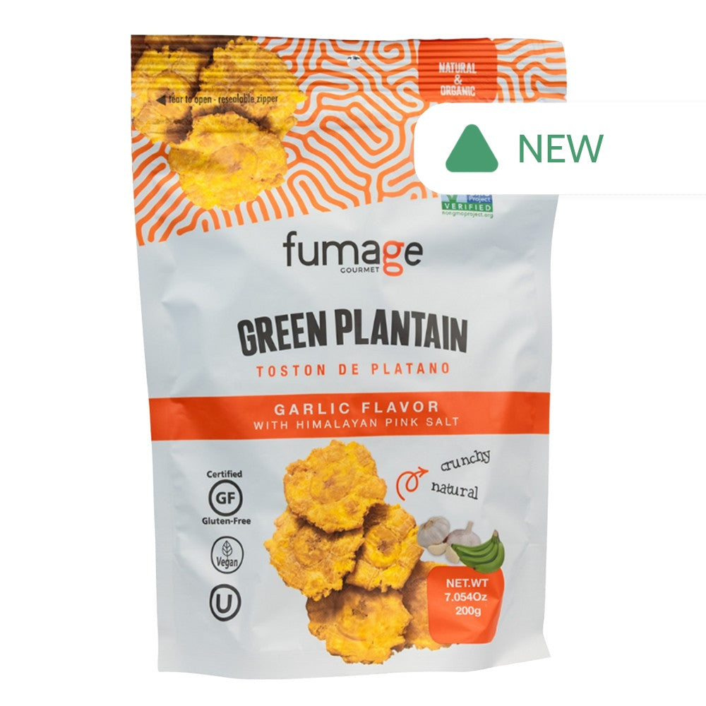 Wholesale Fumage - Plantain Chips Garlic - 7.05Oz- Bulk