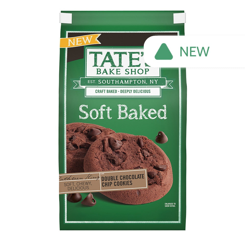 Wholesale Tate'S - Soft Baked Double Chocolate Chip - 8Oz- Bulk