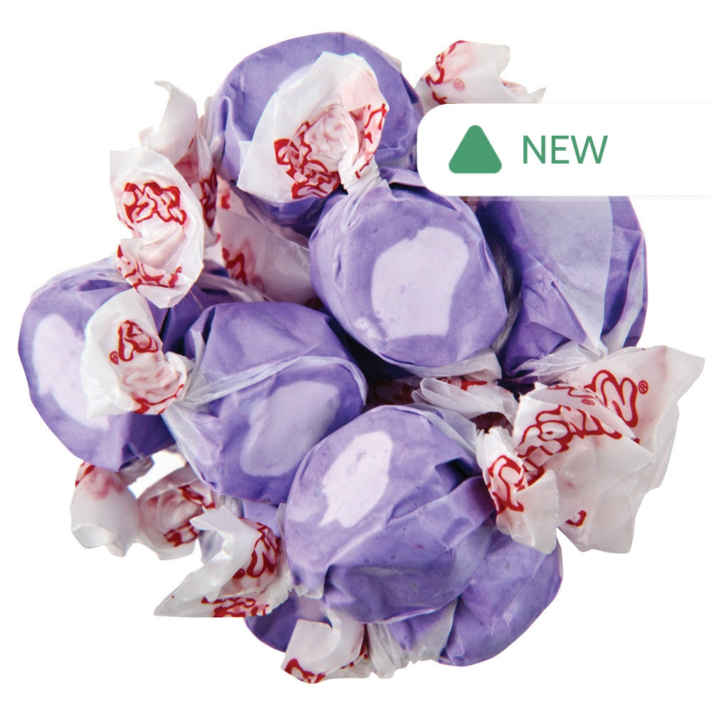 Wholesale Taffy Town Salt Water Taffy Huckleberry- Bulk