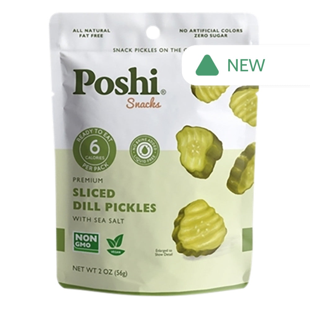 Wholesale Poshi - Sliced Dill Pickles - 2Oz- Bulk