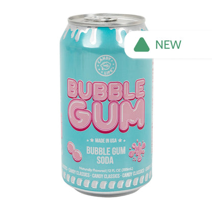 Wholesale Candy Lips Bubble Gum Soda 12 Oz Can- Bulk
