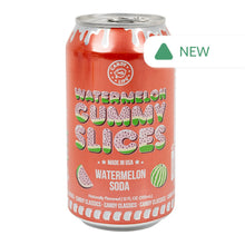 Wholesale Candy Lips Watermelon Gummy Slices Watermelon Soda 12 Oz Can- Bulk