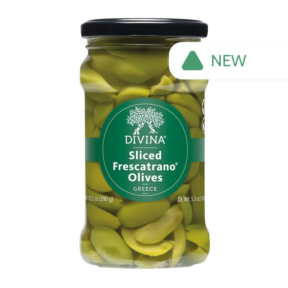 Wholesale Divina - Sliced Frescatrano Olives - 5.3Oz- Bulk