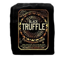 Wholesale Plymouth Black Truffle Cheddar Cuts 8 Oz- Bulk