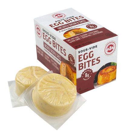 Wholesale Les Trois Egg Bite Bacon & Swiss- Bulk