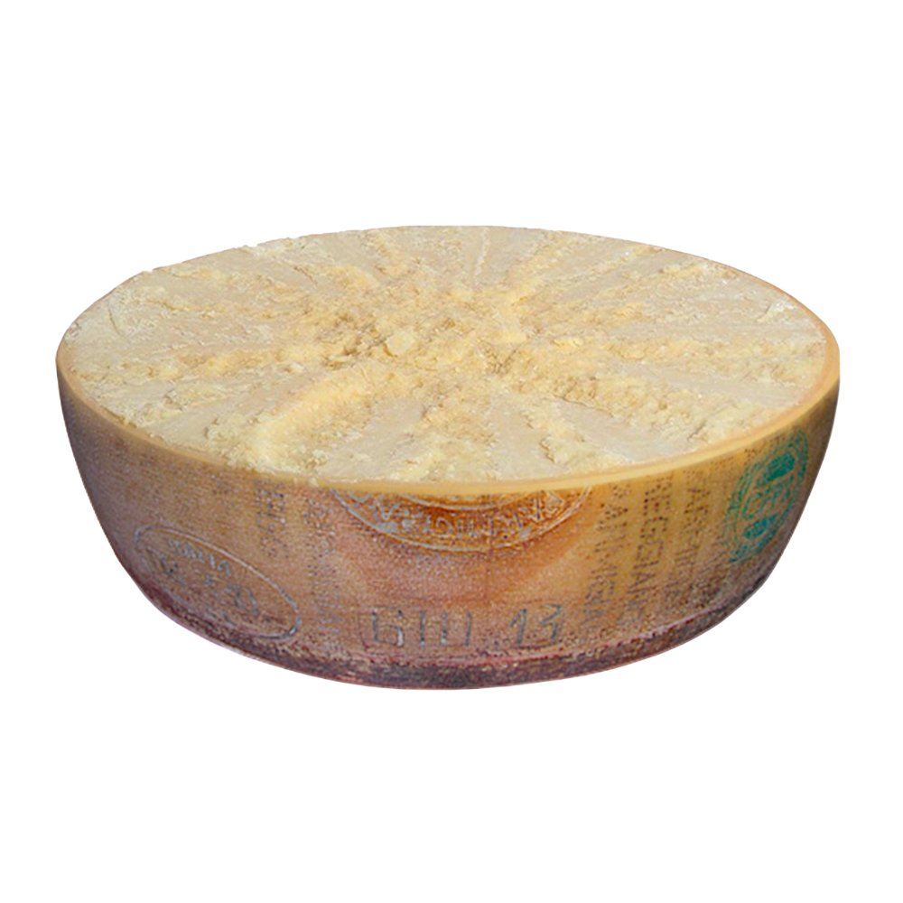 Wholesale Dalla Bona Case Dop Reggiano Cheese 1/2 Wheel- Bulk