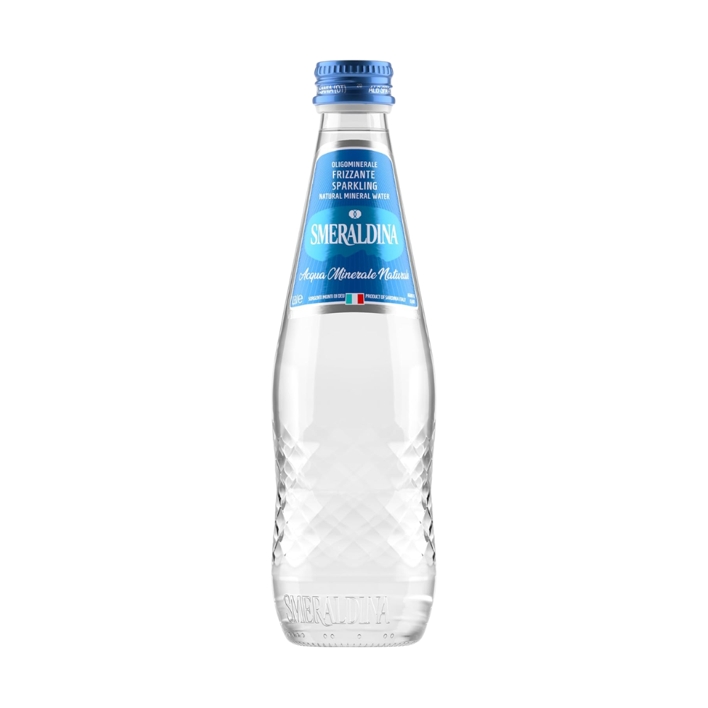 Wholesale Smeraldina Case 330Ml Natural Sparkling Water- Bulk