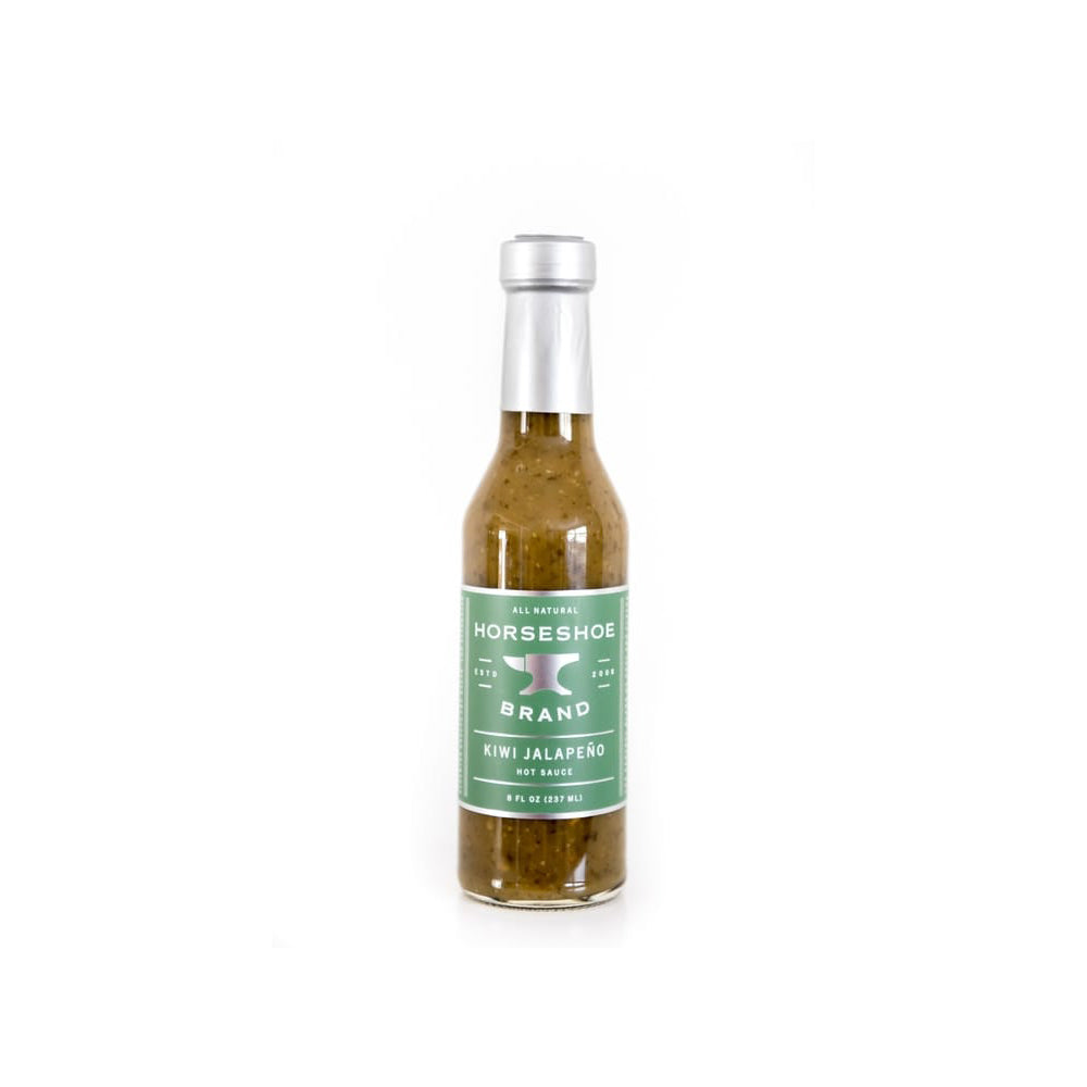 Wholesale Horseshoe Kiwi Jalapeno Hot Sauce | 8 oz- Bulk